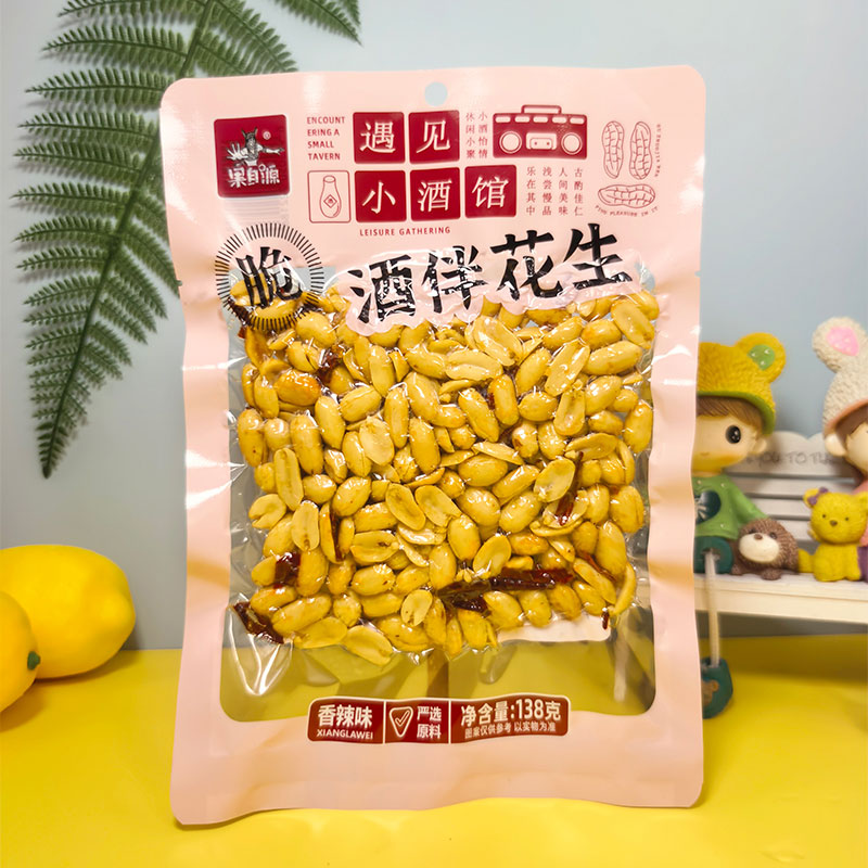 138g香辣味酒伴花生